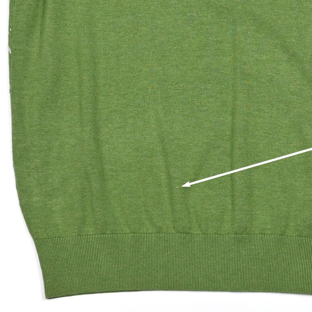 Peter Millar Sweater Vest Men's‎ Large 1/4 Zip Golf Silk Cashmere St. Andrews - Picture 8 of 11